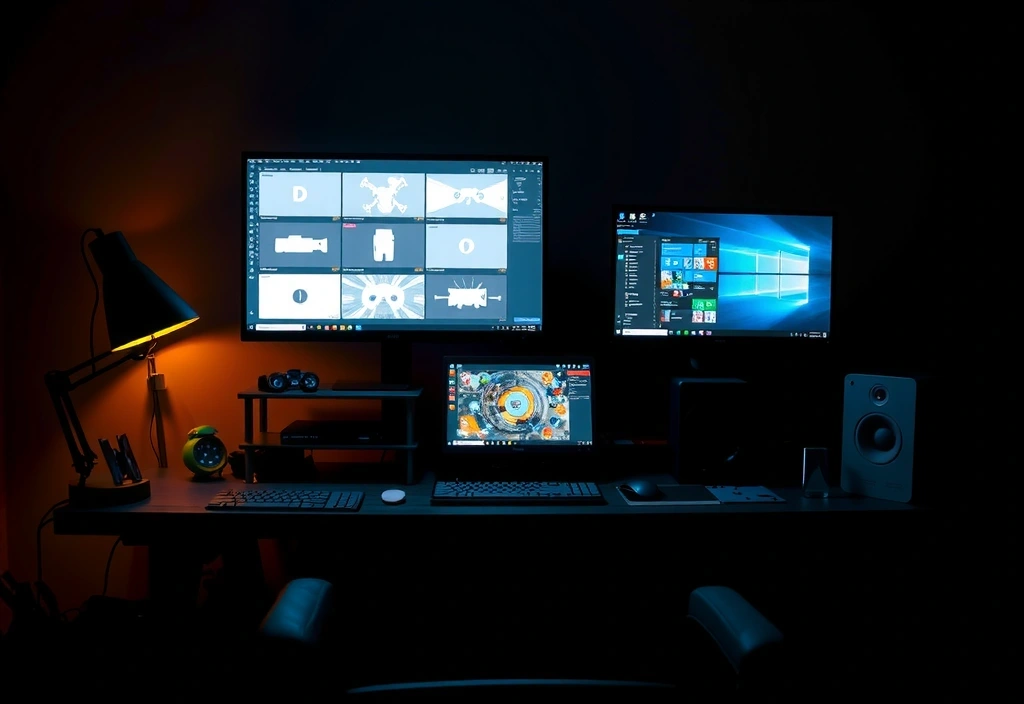 Game design workspace